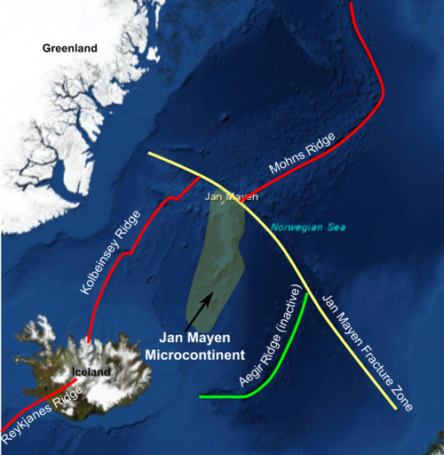 Jan Mayen Microcontinent
